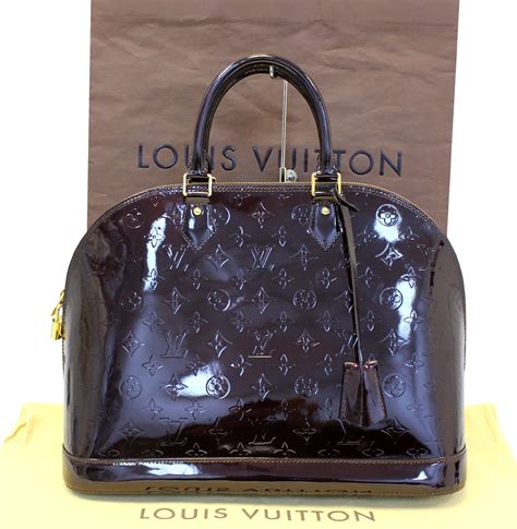 louis vuitton alma vernis|louis vuitton alma gm monogram.